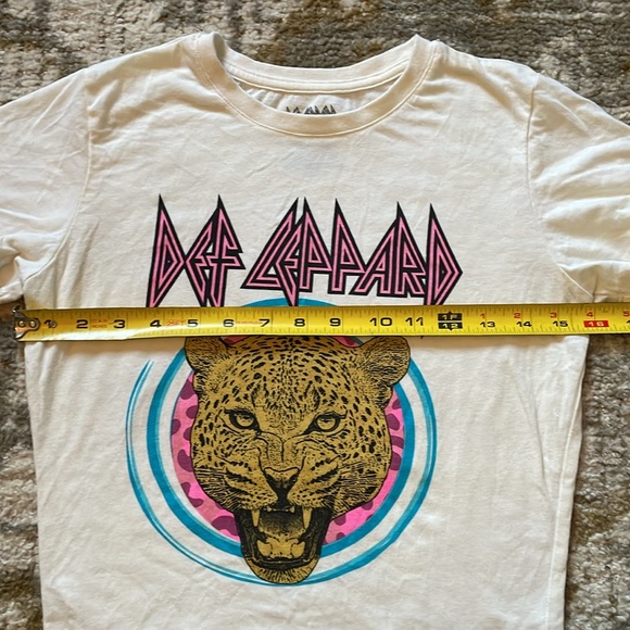 Def Leppard Baby Tee in Medium - Picture 4 of 7
